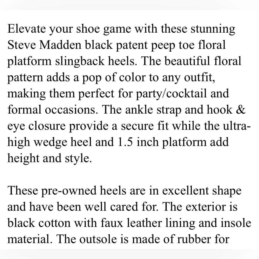 Steve Madden Black Sandals with Colorful Accents